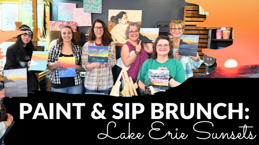 Tickets for Lake Erie Sunset Paint and Sip Brunch