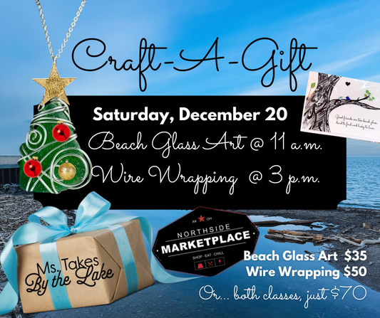 Craft-a-Gift Wire Wrapping Session: 12/20 at 3 p.m.
