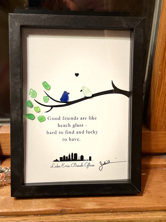 Beach Glass Art Print - 5x7, frame-ready