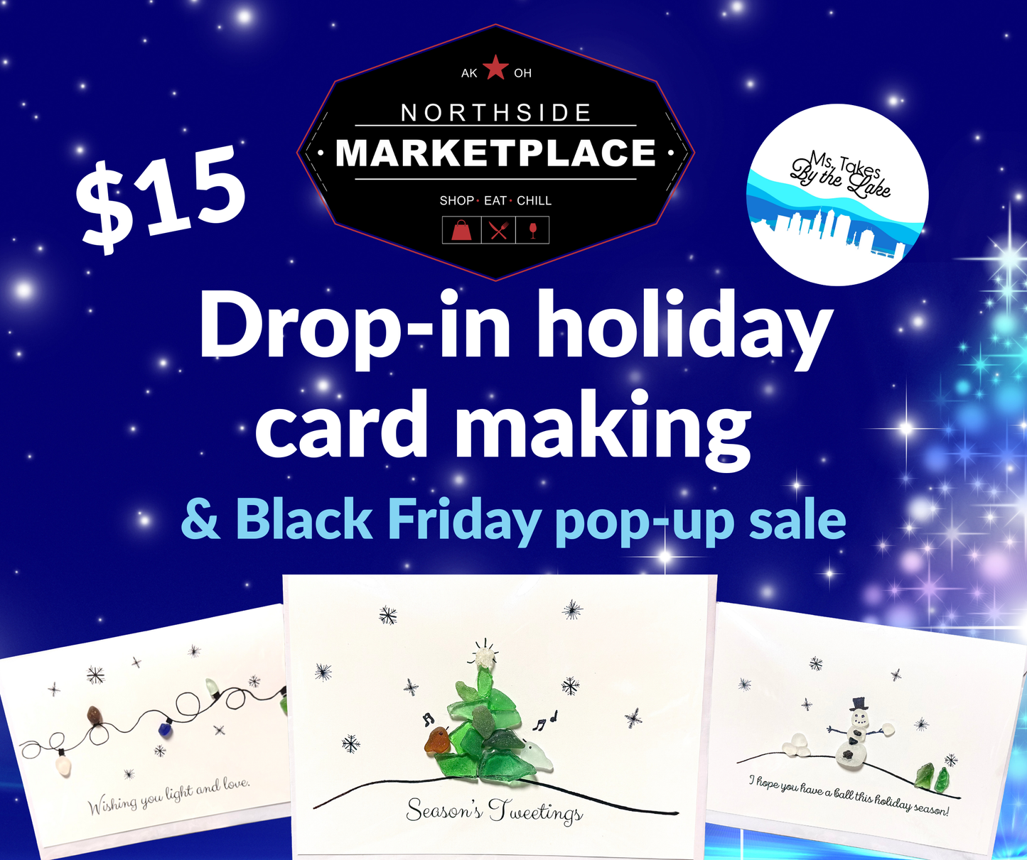Drop-in Card Making: Make 2 Cards ($20)